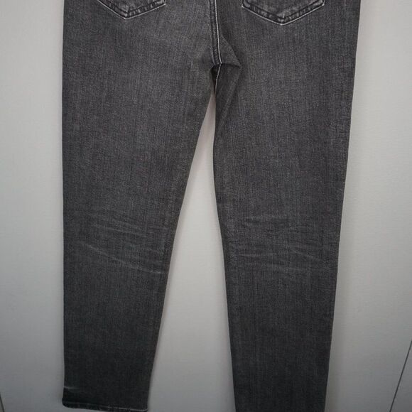 New AG Adriano Goldschmied Saige High Rise Straight Jeans 10 Yrs Bonfire size 24 - Picture 11 of 15
